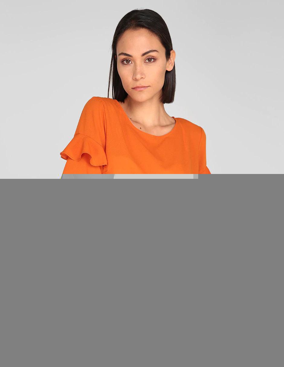 Blusa con olanes